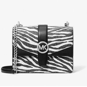 Michael Kors 
Greenwich Small Animal Print Logo Crossbody Bag